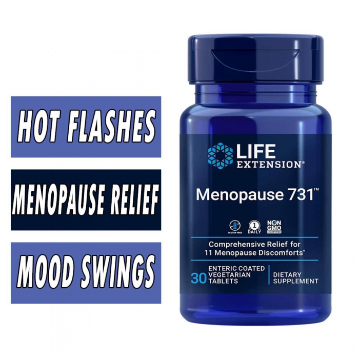 Life Extension Menopause 731 - 30 Vegetarian Tablets