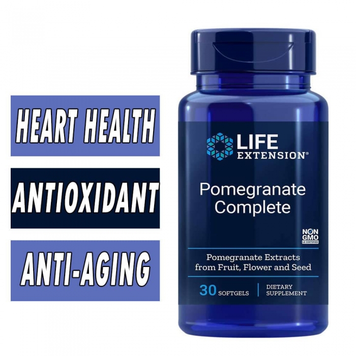 Life Extension Pomegranate Complete - 30 Softgels