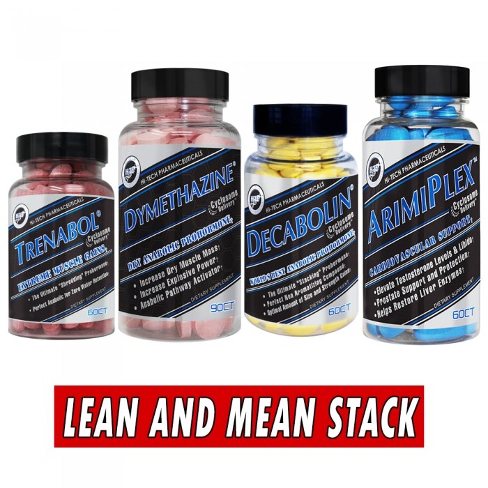 Lean and Mean Stack - Hi Tech Pharmaceuticals Bottle Image