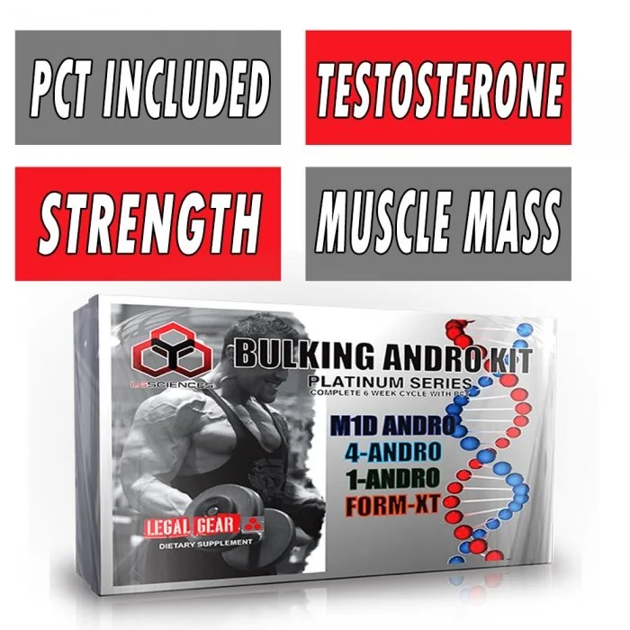 Bulking Andro Kit - Lg Sciences Platinum Series Prohormones