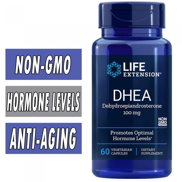 Life Extension DHEA - 100 mg - 100 Caps