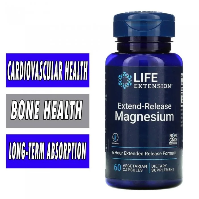 Extended-Release Magnesium | Life Extension | Cardiovascular Health