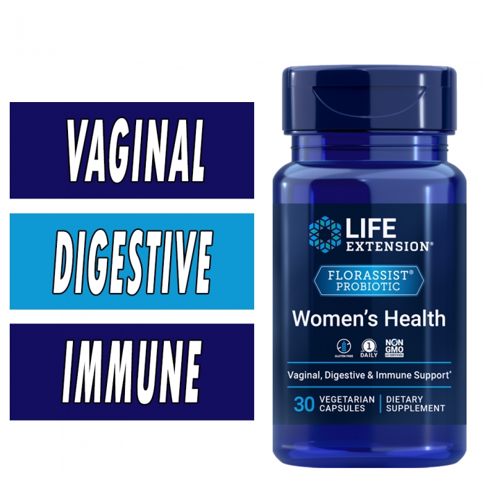 Life Extension Florassist Probiotic Women's Health - 30 Veg Caps Image