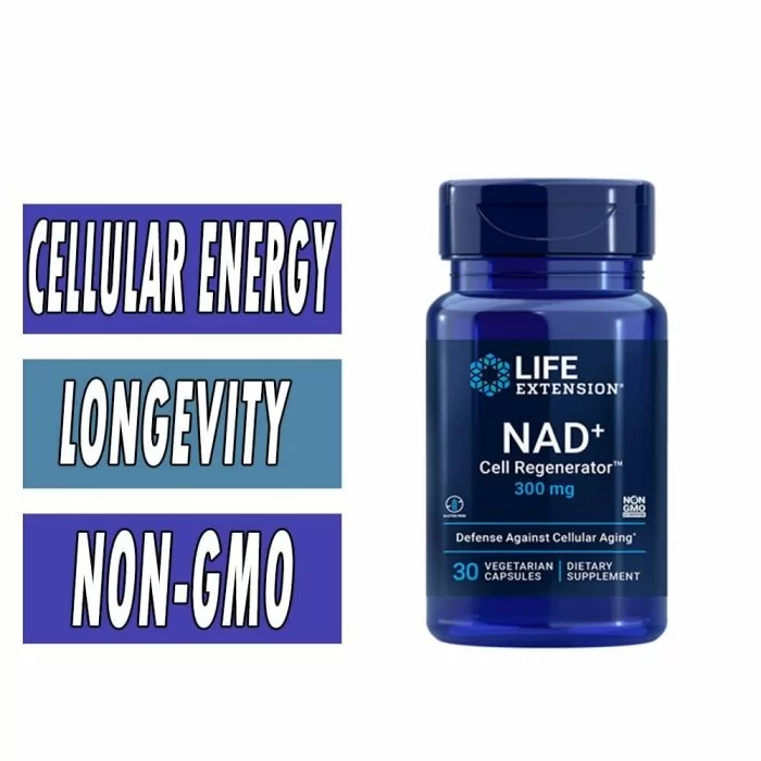 Life Extension NAD+ Cell Regenerator - 300 mg - 30 VCaps