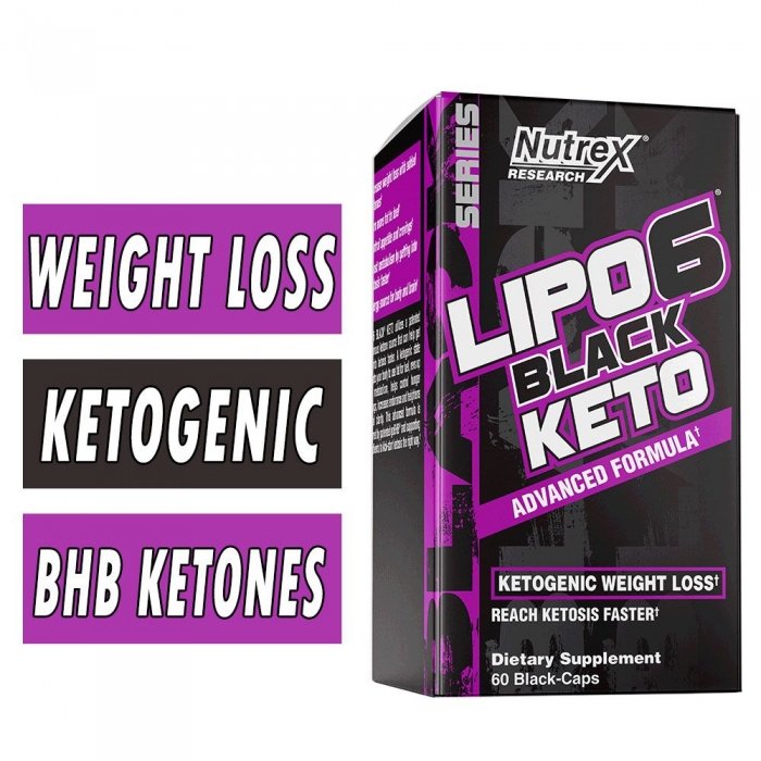 Lipo 6 Black Keto By Nutrex