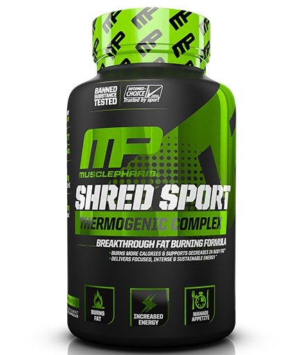 Shred Sport By MusclePharm, 60 Caps