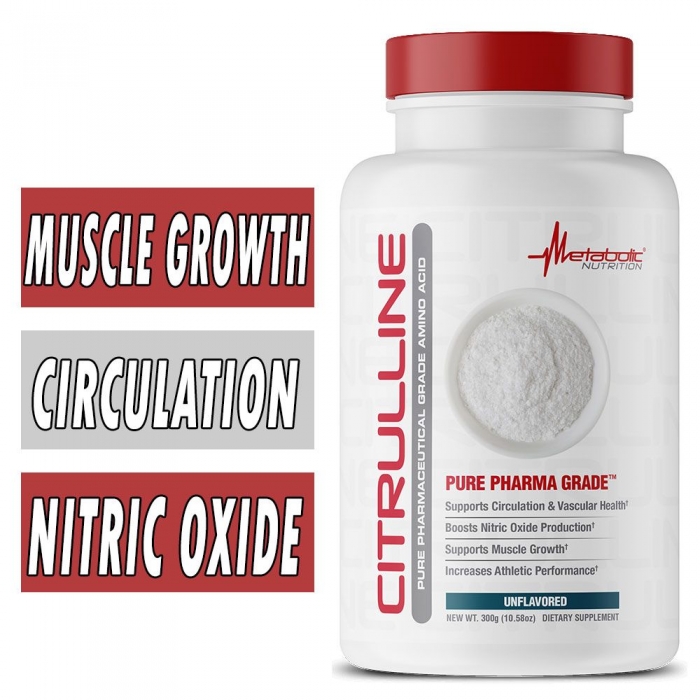 Metabolic Nutrition Citrulline Bottle Image