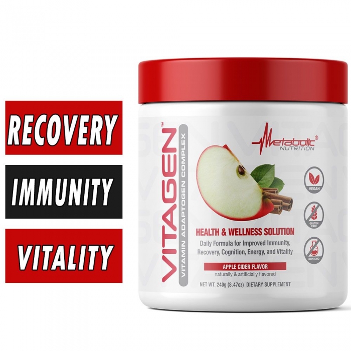 Metabolic Nutrition Vitagen - 30 Servings - Multi Vitamin Powder