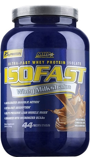 IsoFast Protein By MHP, Delicious Chocolate Milkshake 44 Servings