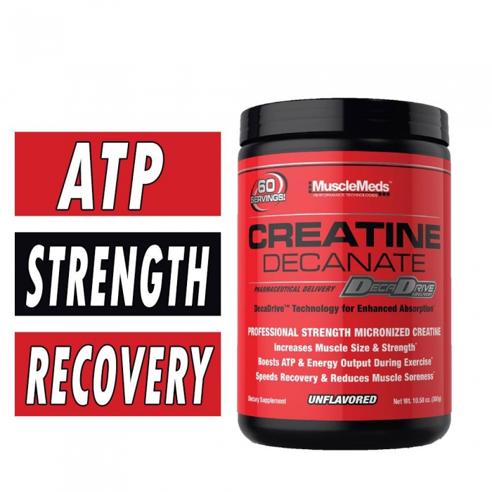 MuscleMeds Creatine Decanate Unflavored 60 Servings