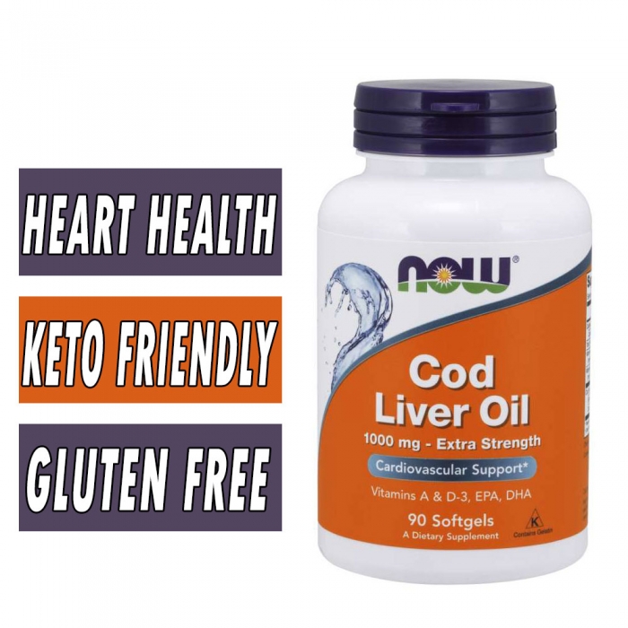 NOW Cod Liver Oil (Softgels)
