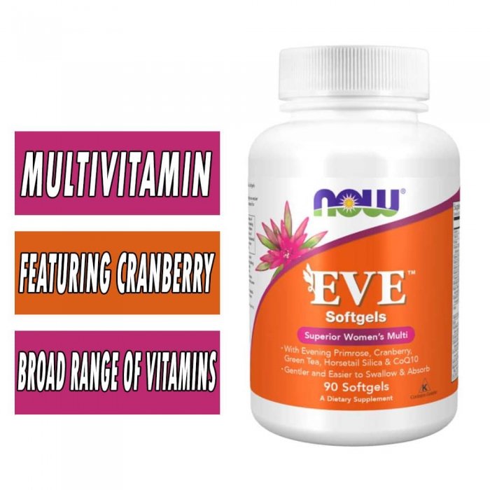 NOW EVE Multivitamin, 180 Softgels