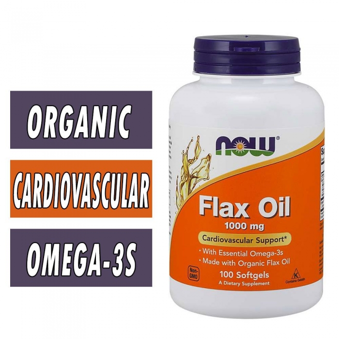 NOW Flax Oil Softgels