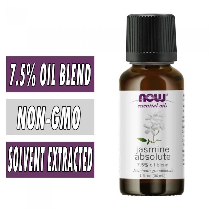 NOW Jasmine Absolute Oil Blend - 1 fl oz