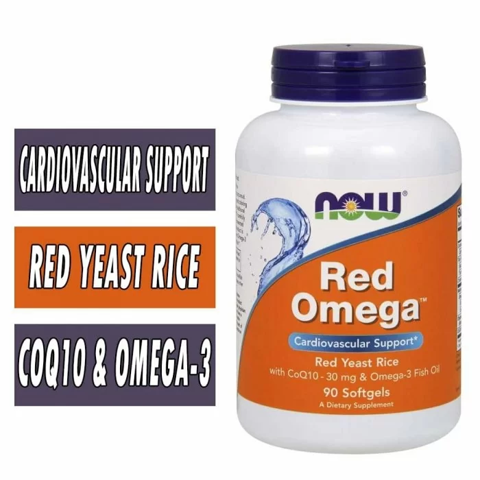 NOW Red Omega - 180 Softgels