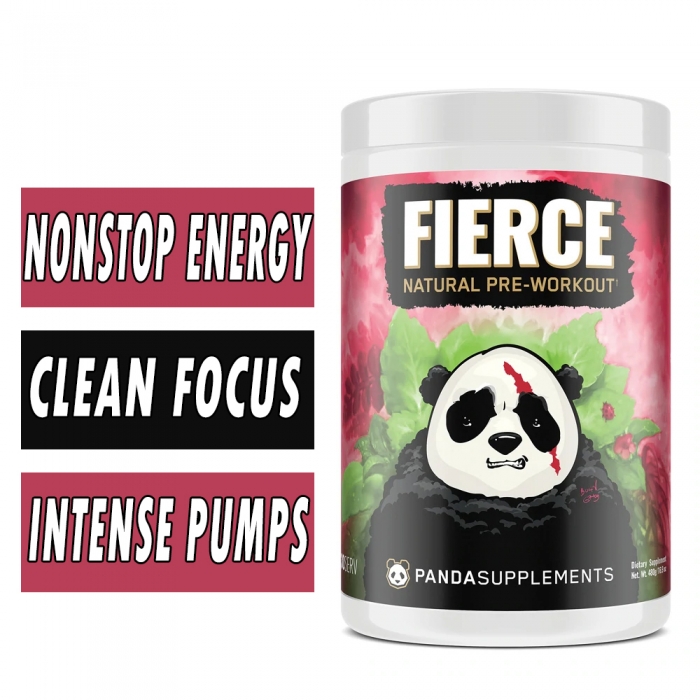 Panda Supps Fierce - Preworkout Bottle Image