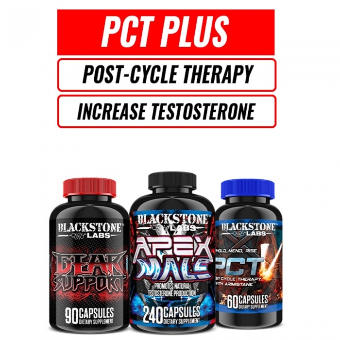 PCT Stack Plus - Blackstone Labs (Gear Support, Apex Male, PCT V) Bottle Image
