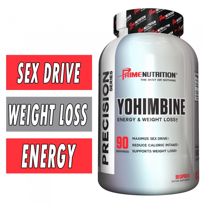 Yohimbine By Prime Nutrition, 90 Caps
