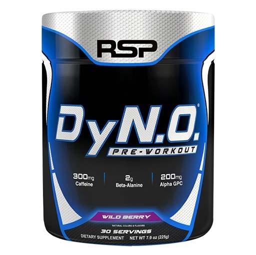 Dyno Pre Workout By RSP Nutrition, Wild Berry, 30 Servings