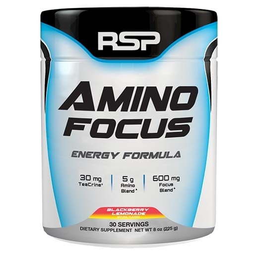Amino Focus By RSP Nutrition, Blackberry Lemonade, 30 Servings