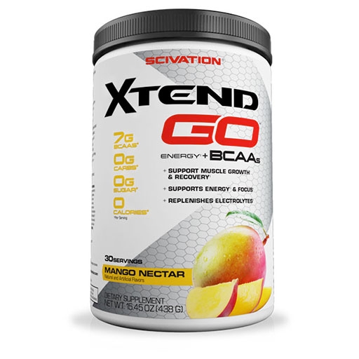 Xtend Go BCAA By Scivation, Mango Nectar, 30 Servings