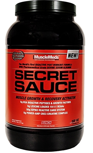 Secret Sauce By MuscleMeds, Punch 3.1lb