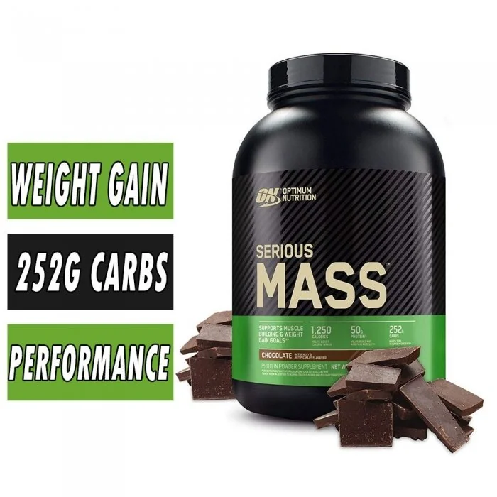 Serious Mass by Optimum Nutrition, Weight Gainer, Protein
