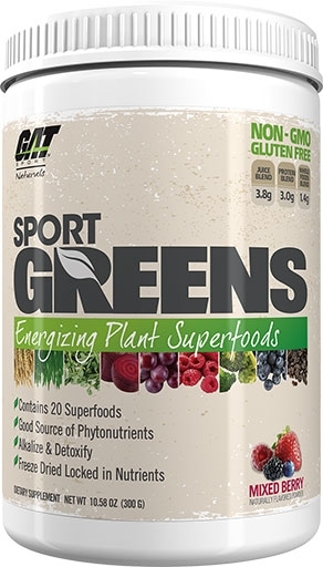 Sport Greens By GAT Sport, Mixed Berry, 30 Servings