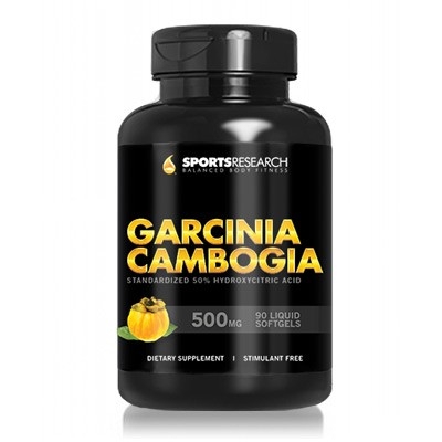 Sports Research Garcinia Cambogia 500 mg 90 Softgels