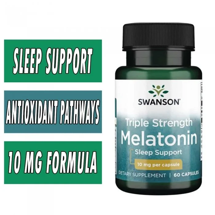 Swanson Melatonin   Triple Strength    mg    Capsules