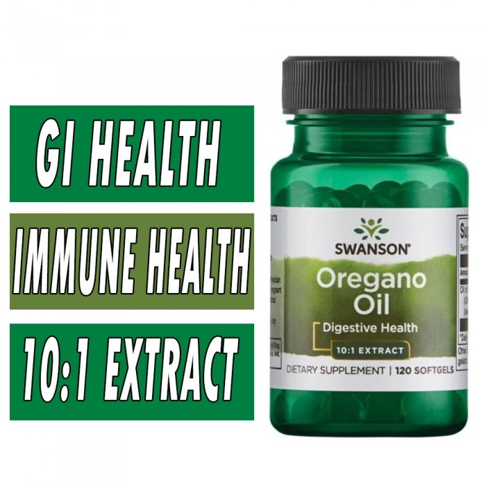 SWANSON, Oregano Oil, 150 mg, 120 soft gels