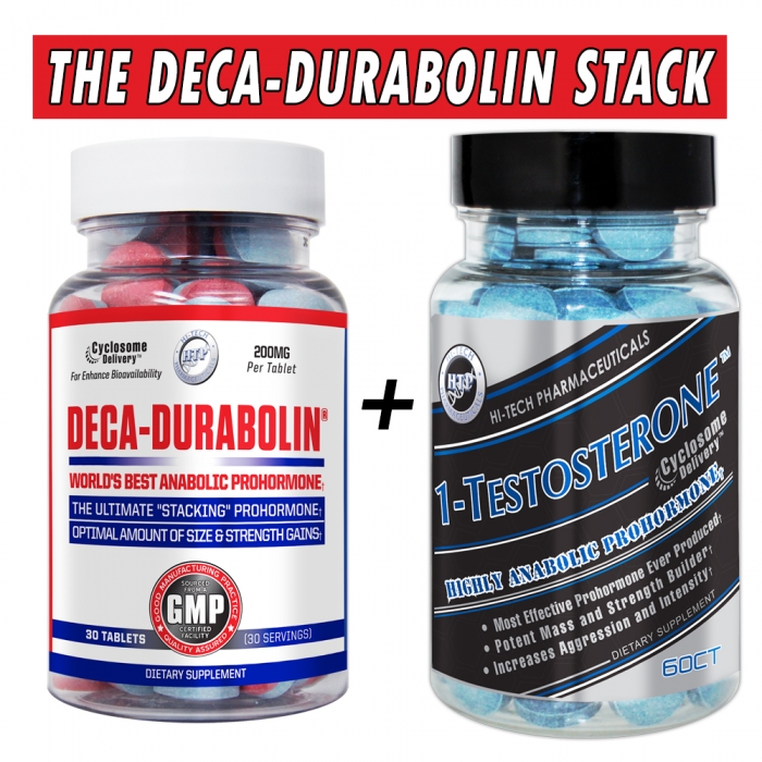 The Deca-Durabolin Stack - Hi Tech Pharmaceuticals - 4 Week Cycle Bottle Image