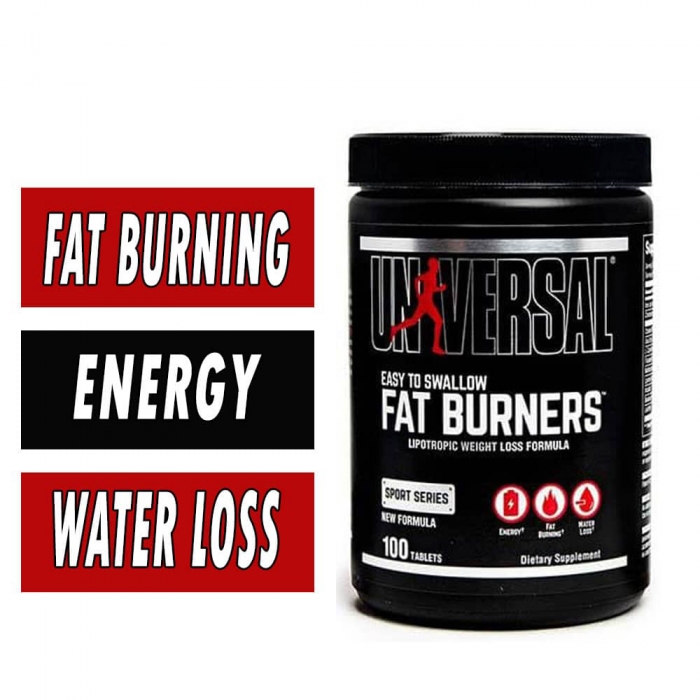 Universal Nutrition Fat Burners, Easy To Swallow
