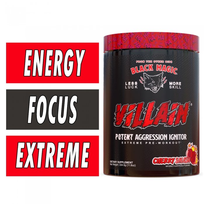Villain Pre Workout - Black Magic Supps Bottle Image