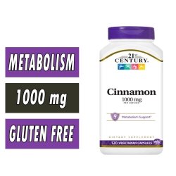 21st Century Cinnamon 1000 mg 120 VCaps