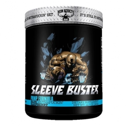 Sleeve Buster By Iron Addicts, Blue Raspberry, 30 Servings