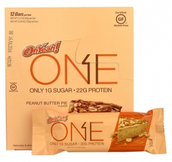 Oh Yeah! ONE Bars, By Oh Yeah! Nutrition, Peanut Butter Pie, 12/Box