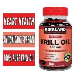 Kirkland Krill Oil - 500 mg - 160 Softgels