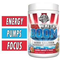 Red, White and Boom Pre Workout By Merica Labz