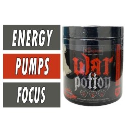 War Potion Pre Workout - Kingdom Supplements Bottle Image