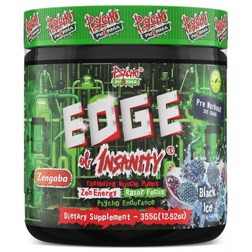 Edge of Insanity Pre Workout - Black Ice