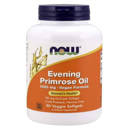 Evening Primrose Oil By NOW, 1000 mg , 90 Veggie Softgels