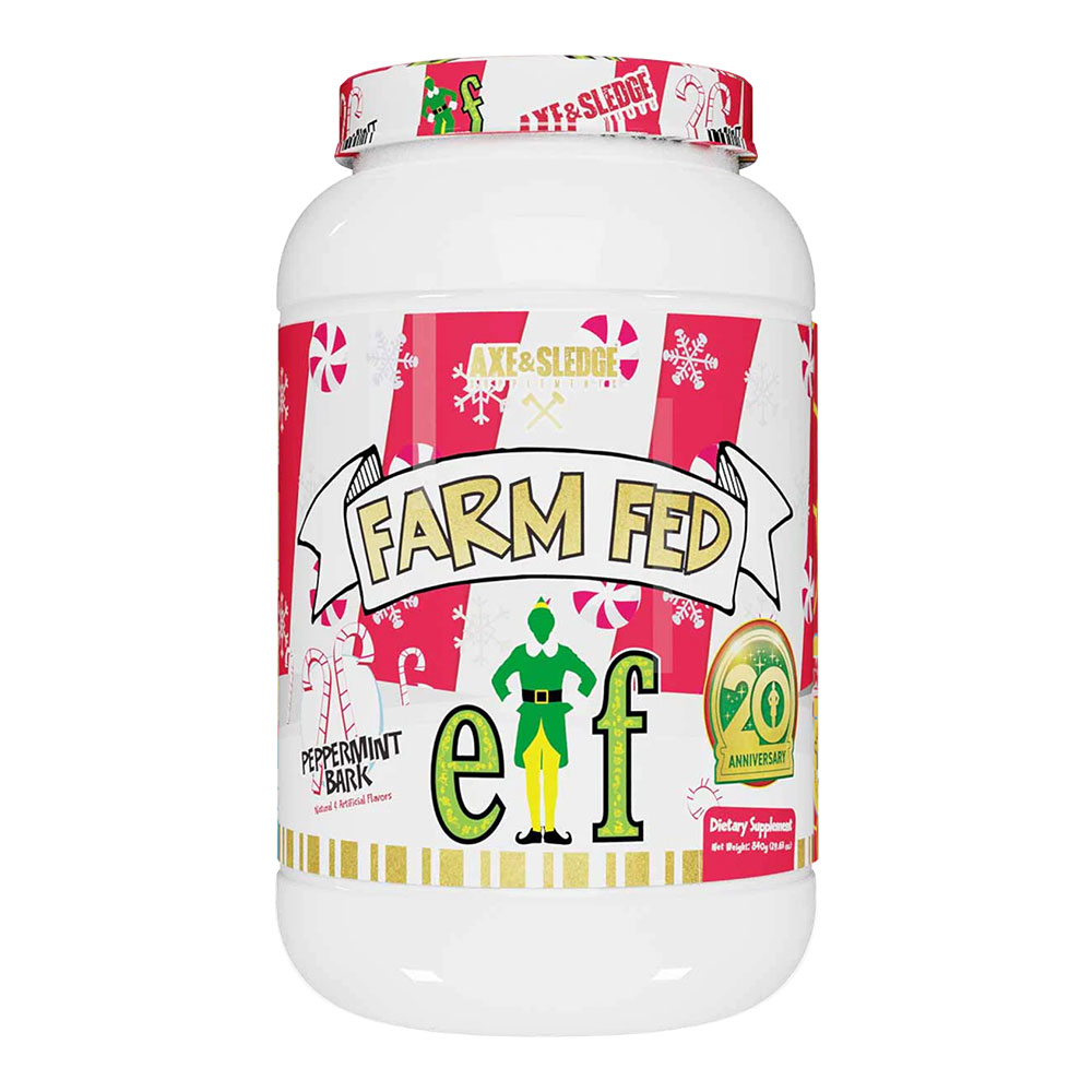 FarmFed Grass Fed Whey Protein Isolate - Elf Peppermint - 30 Servings