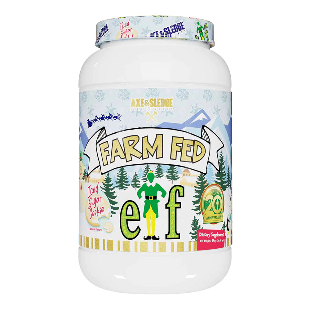 FarmFed Grass Fed Whey Protein Isolate - Iced Sugar Cookie - 30 Servings