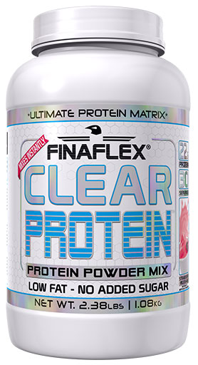 Clear Protein By Finaflex, Strawberry Milkshake, 2.38LB
