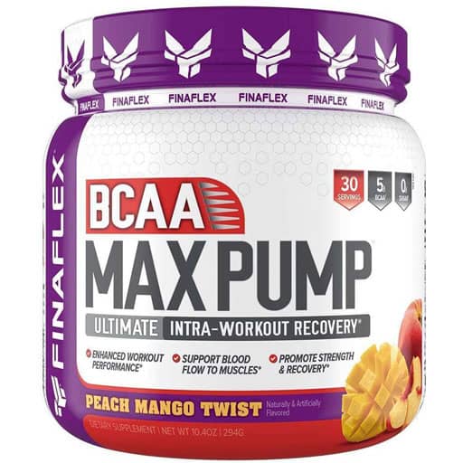 FinaFlex BCAA Max Pump - Peach Mango - 30 Servings