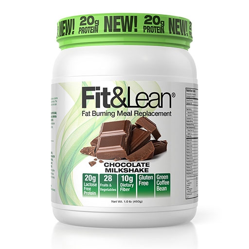 Fit and Lean Meal Replacement, Chocolate, 1LB