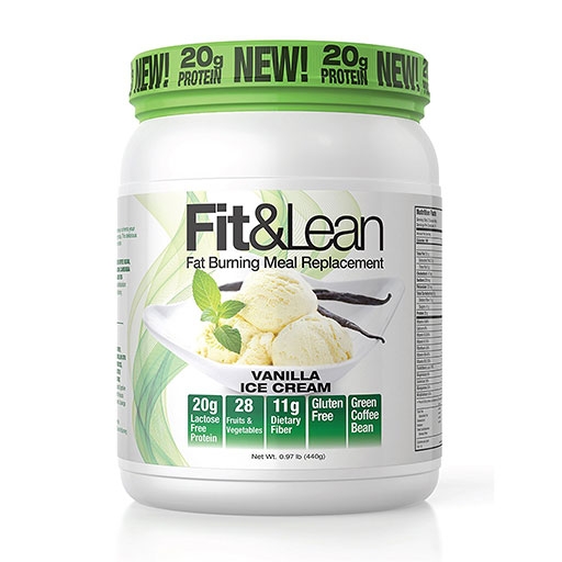 Fit and Lean Meal Replacement, Vanilla, 1LB