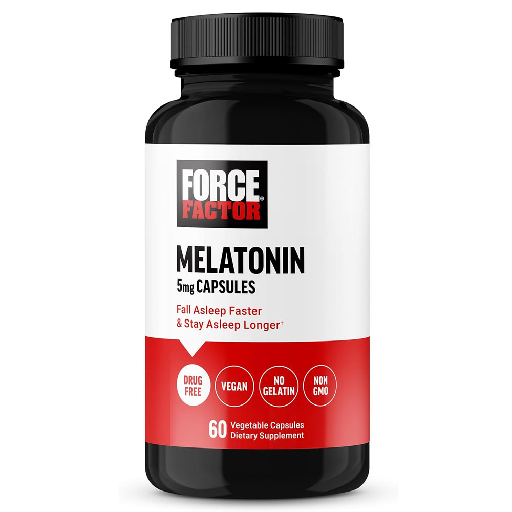 Force Factor Melatonin - 5 mg - 60 Vegetable Capsules