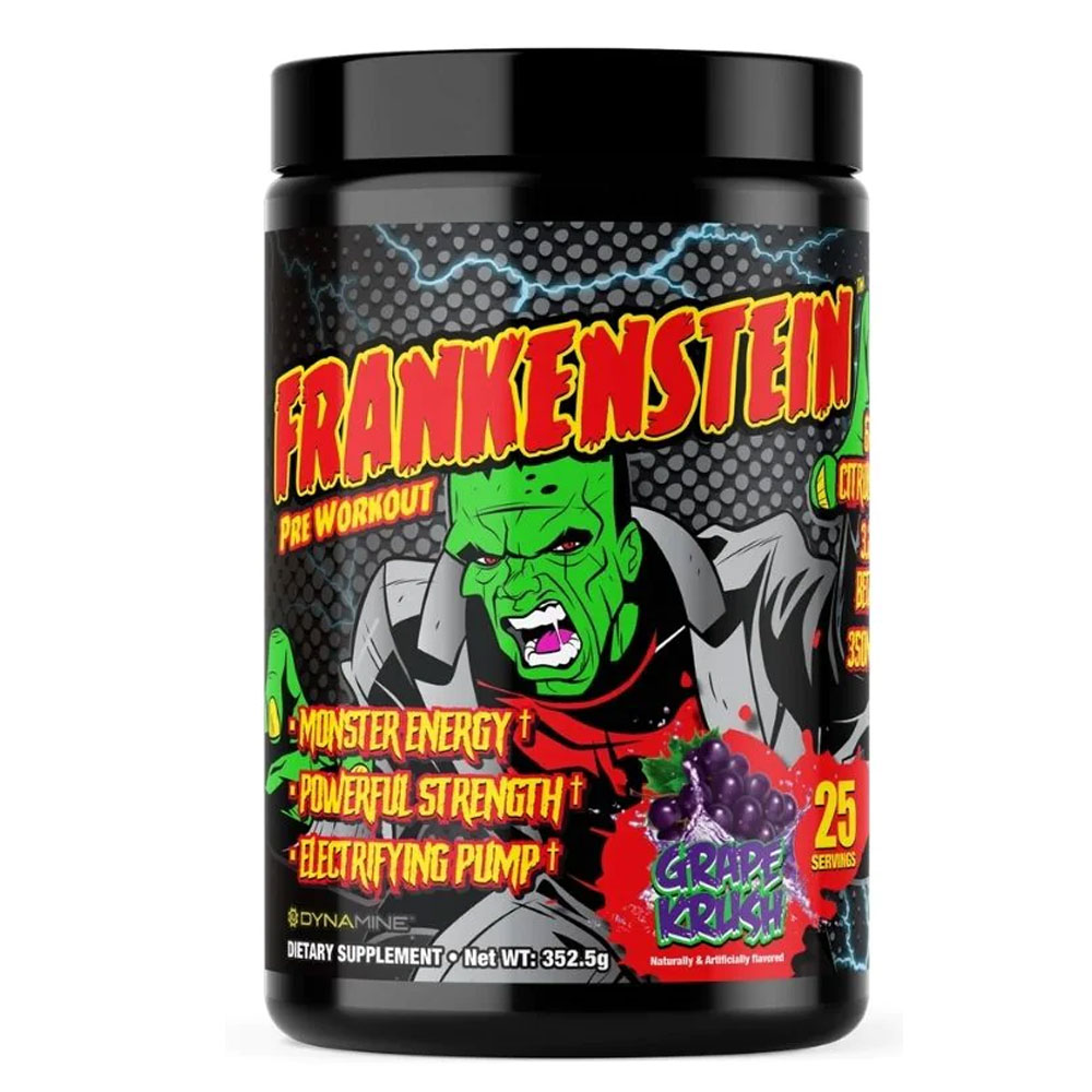 Frankenstein Pre Workout - Grape Krush - 25 Servings